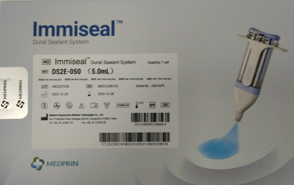 Immiseal 5ml ( аналог DuraSeal) , для герметизації Дуральної оболонки мозку.  